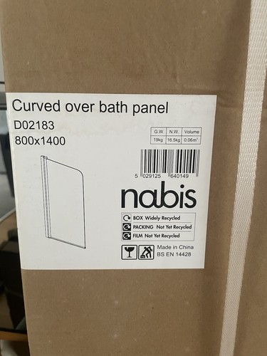 Bath shower screen - 800,
